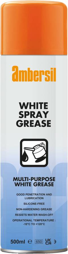 White Spray Grease